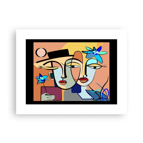 Poster - Întâlnire cu Picasso - 40x30 cm