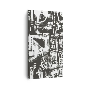 Tablou pe pânză - Ordine sau haos? - 45x80 cm