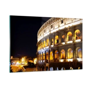 Tablou pe sticlă - Să înceapă jocurile - 120x80 cm