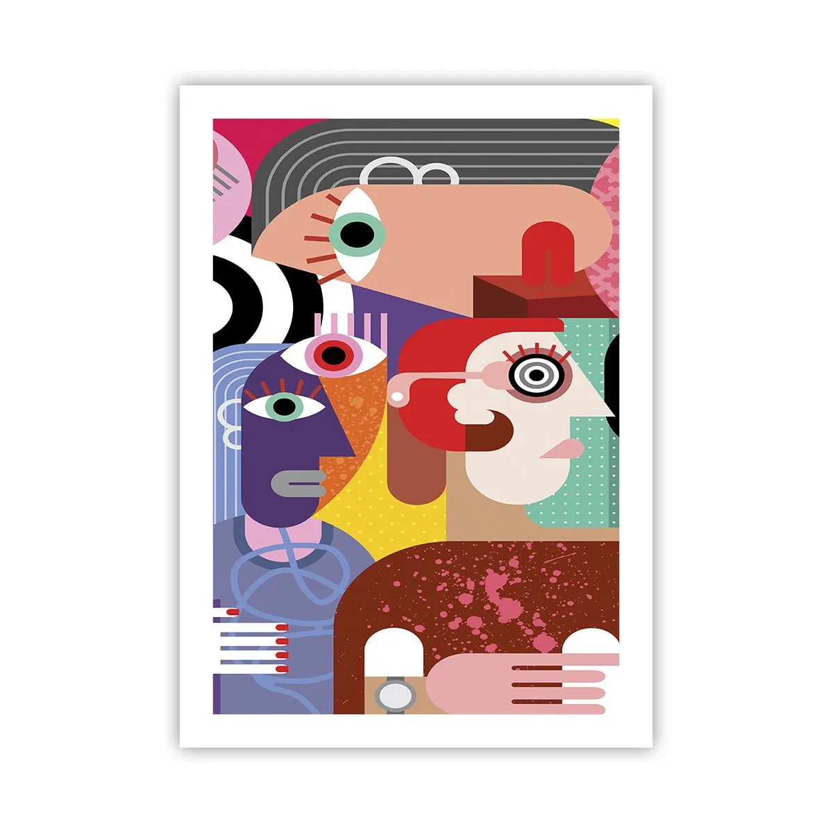 Poster - Am venit de la domnul Picasso - 50x70 cm