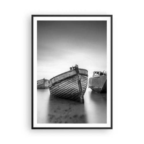 Poster în ramă neagră - Acum sunt doar amintiri... - 70x100 cm