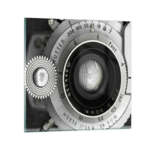 Tablou pe sticlă - Povestea de la Hollywood - 30x30 cm