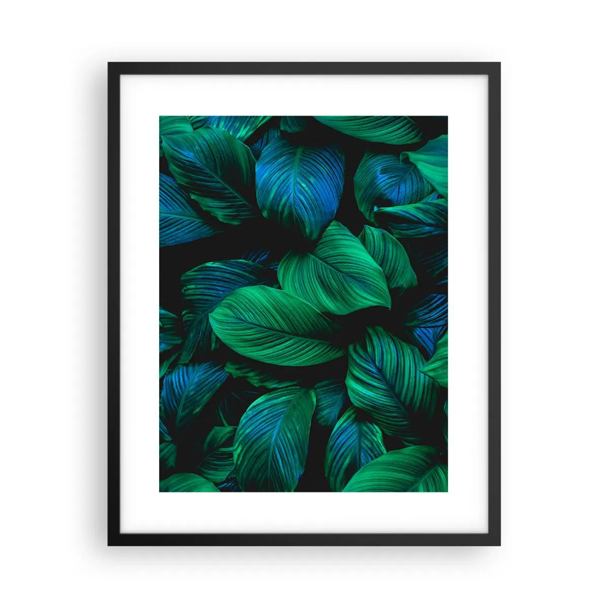Poster în ramă neagră - Traficul verde - 40x50 cm