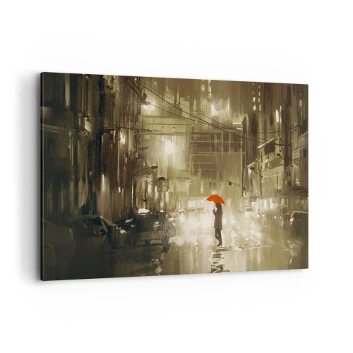 Tablou pe pânză - Singură, dar nu singuratică - 120x80 cm