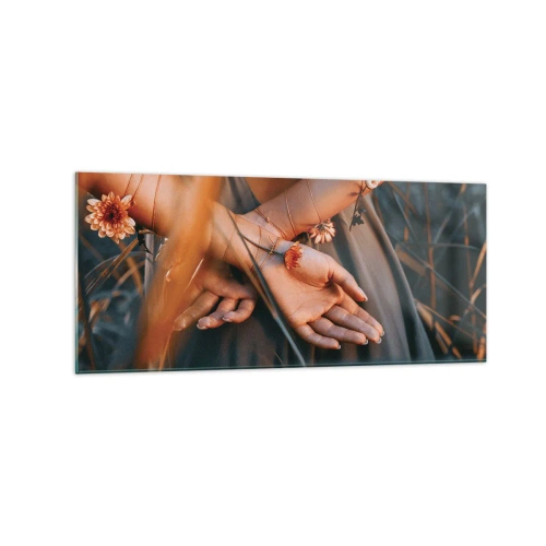 Tablou pe sticlă - Legată de natură - 120x50 cm