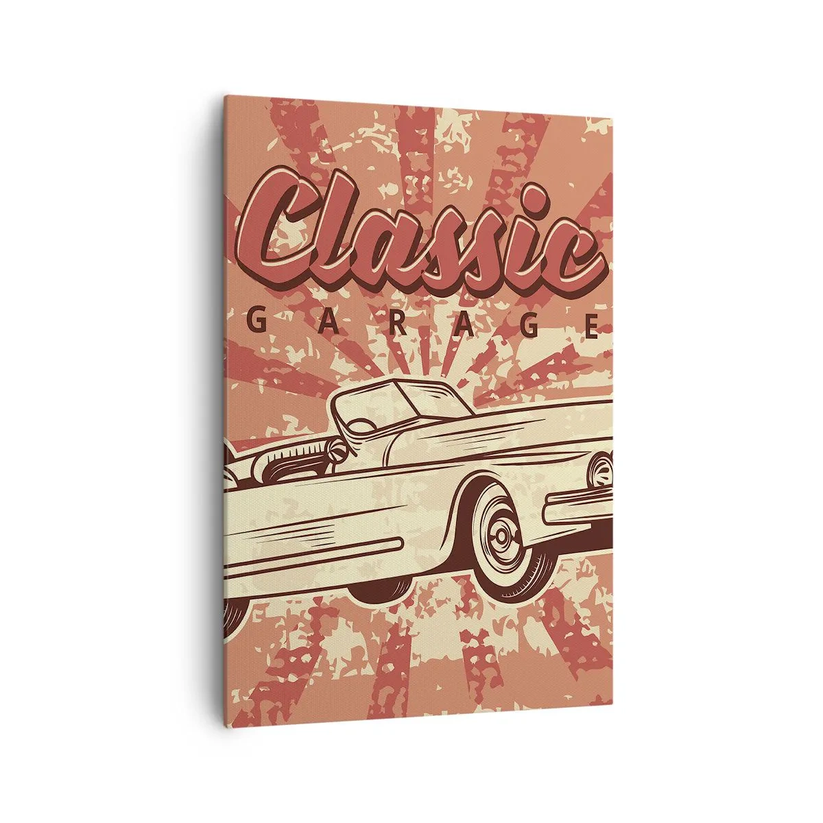 Tablou pe pânză - Și la radio Elvis - 70x100 cm