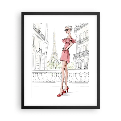 Poster în ramă neagră - Arta modei - 40x50 cm