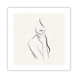 Poster - Val de melancolie - 40x40 cm