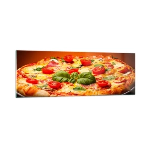 Tablou pe sticlă - Mamma mia! - 90x30 cm