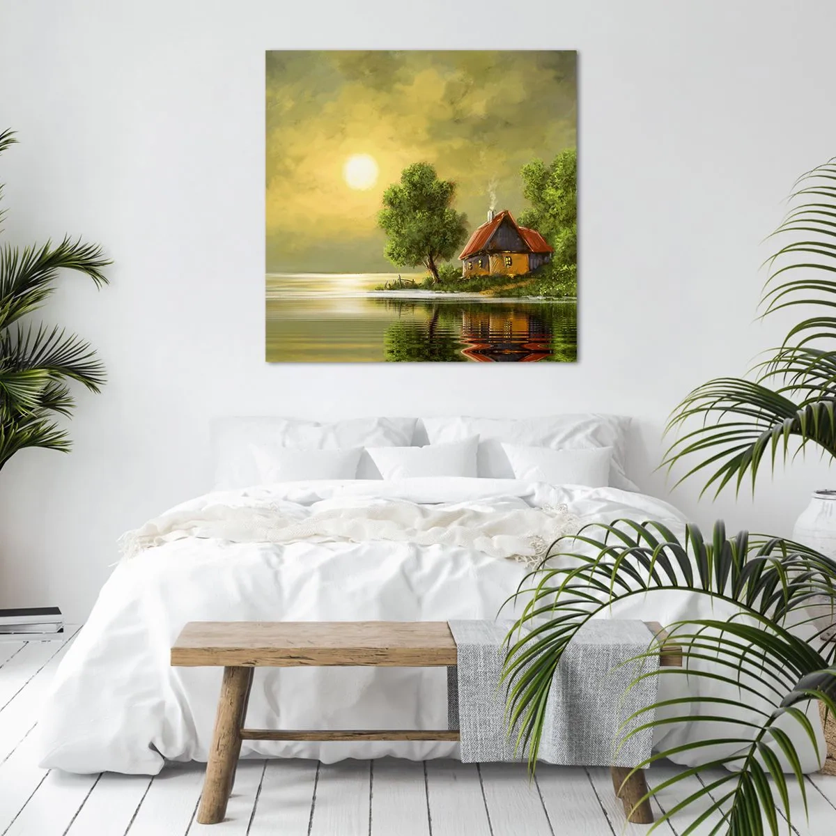 Tablou pe pânză - Frumos, ca dintr-o imagine - 70x70 cm