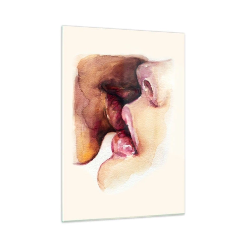 Tablou pe sticlă - Ca ziua și noaptea, ca cerul și pământul - 50x70 cm