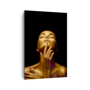 Tablou pe pânză - Ca mătasea aurie - 70x100 cm