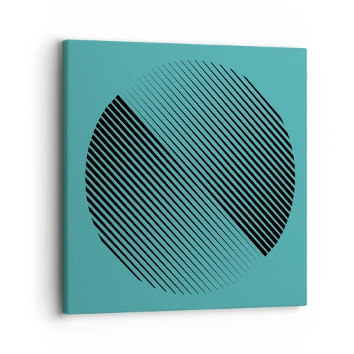 Tablou pe pânză - Cercul - o variație geometrică - 30x30 cm