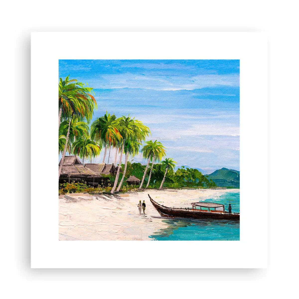 Poster - Un vis exotic - 30x30 cm