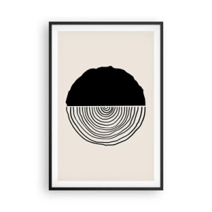 Poster în ramă neagră - Jumi-juma - 61x91 cm