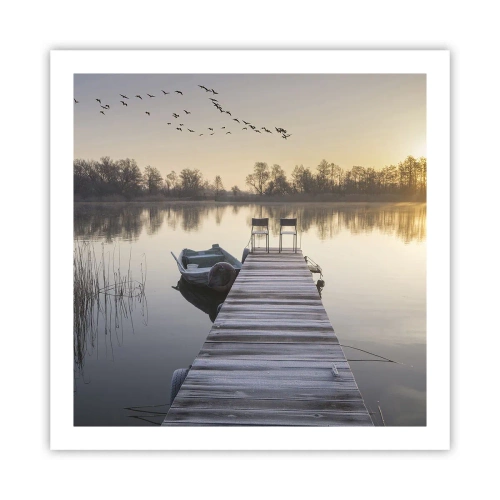 Poster - O să mă întorc în curând - 60x60 cm