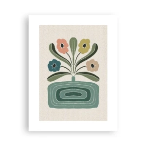 Poster - Buchet simetric - 30x40 cm