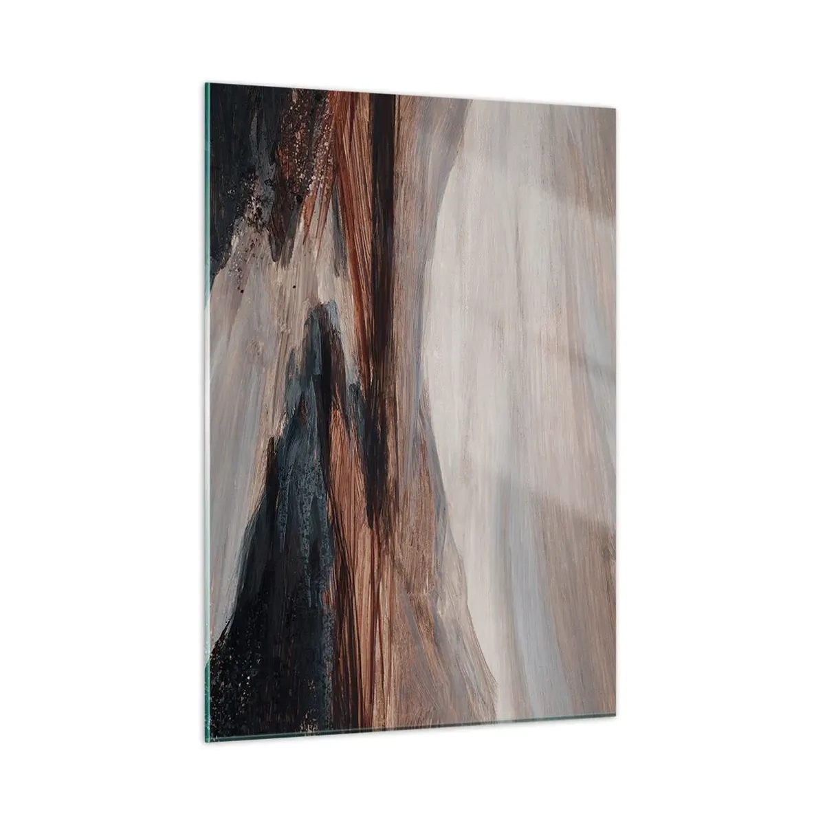 Tablou pe sticlă -  Valea liniștită - 50x70 cm