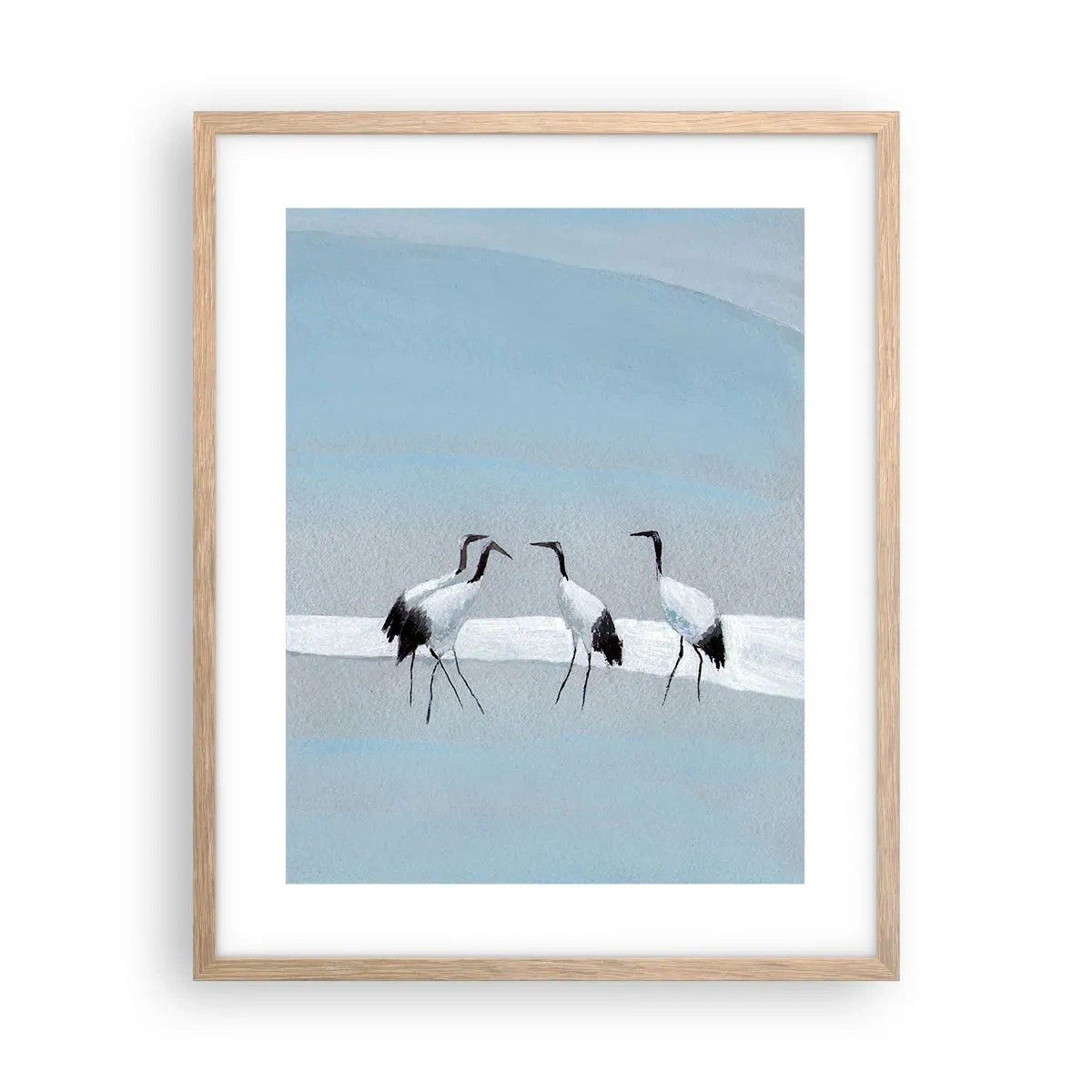 Poster în ramă de stejar deschis - După o zi fierbinte - 40x50 cm