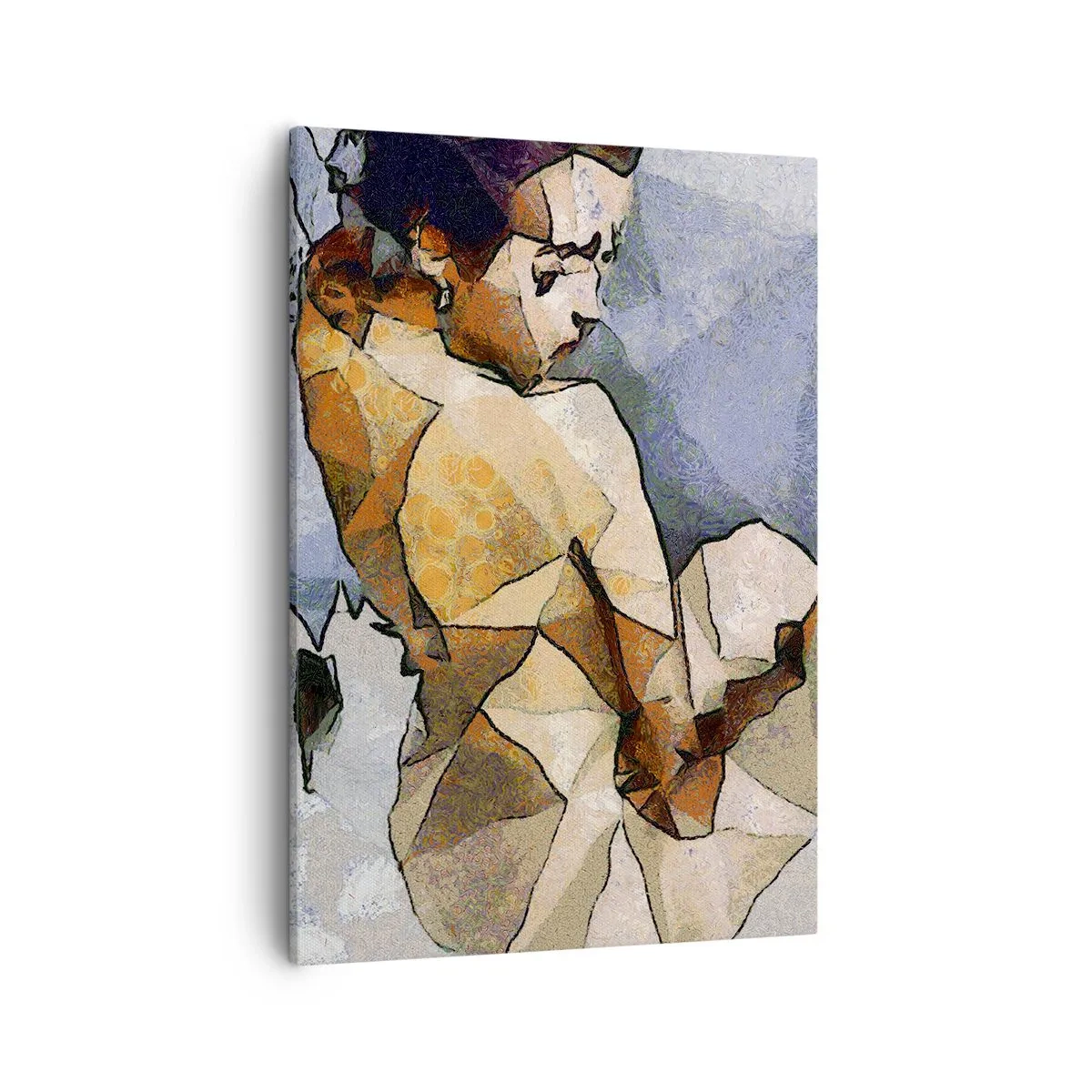 Tablou pe pânză Canvas - Fata cubismică - 50x70 cm