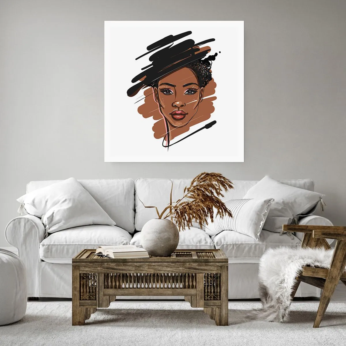 Poster - Dulce ca ciocolata - 40x40 cm