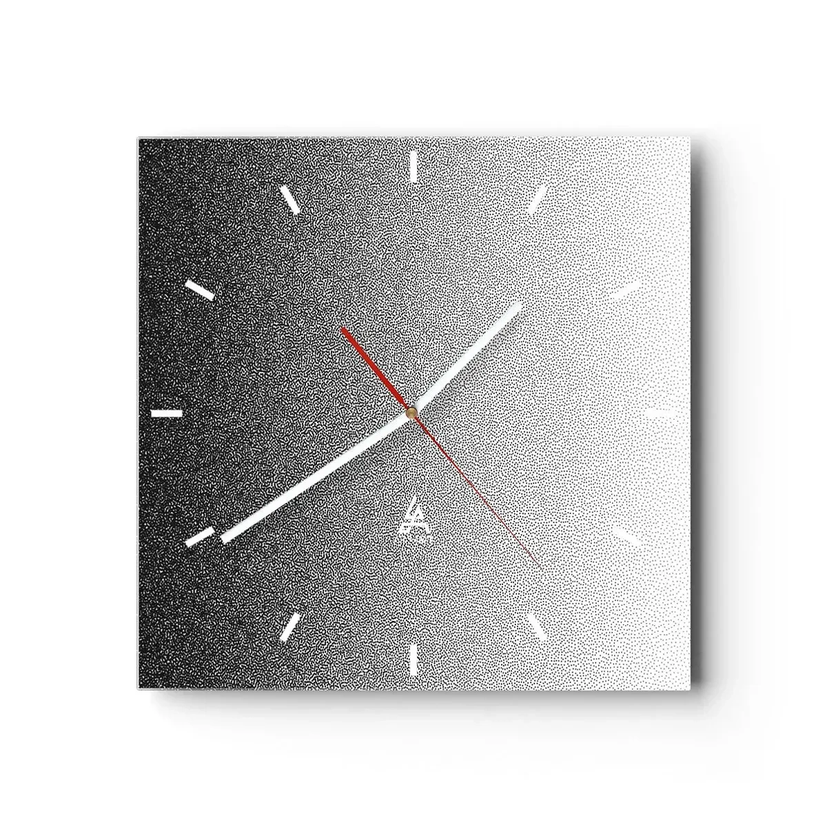 Ceas de perete - Ceas pe sticlă - Spre lumină - 40x40 cm