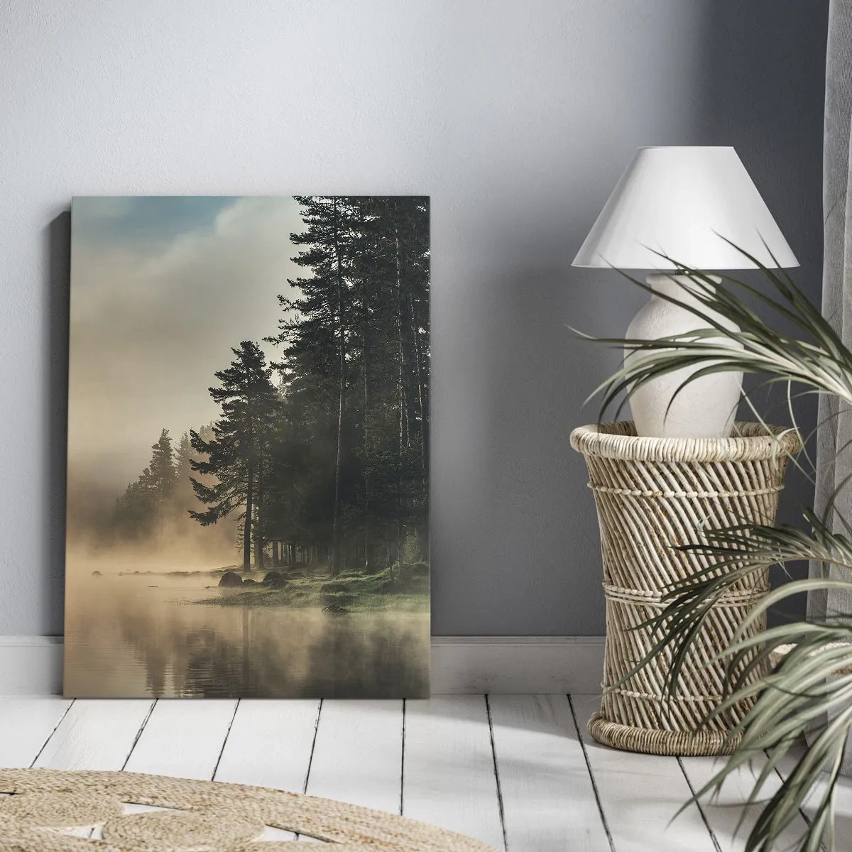 Tablou pe pânză - Nașterea unei zile - 45x80 cm