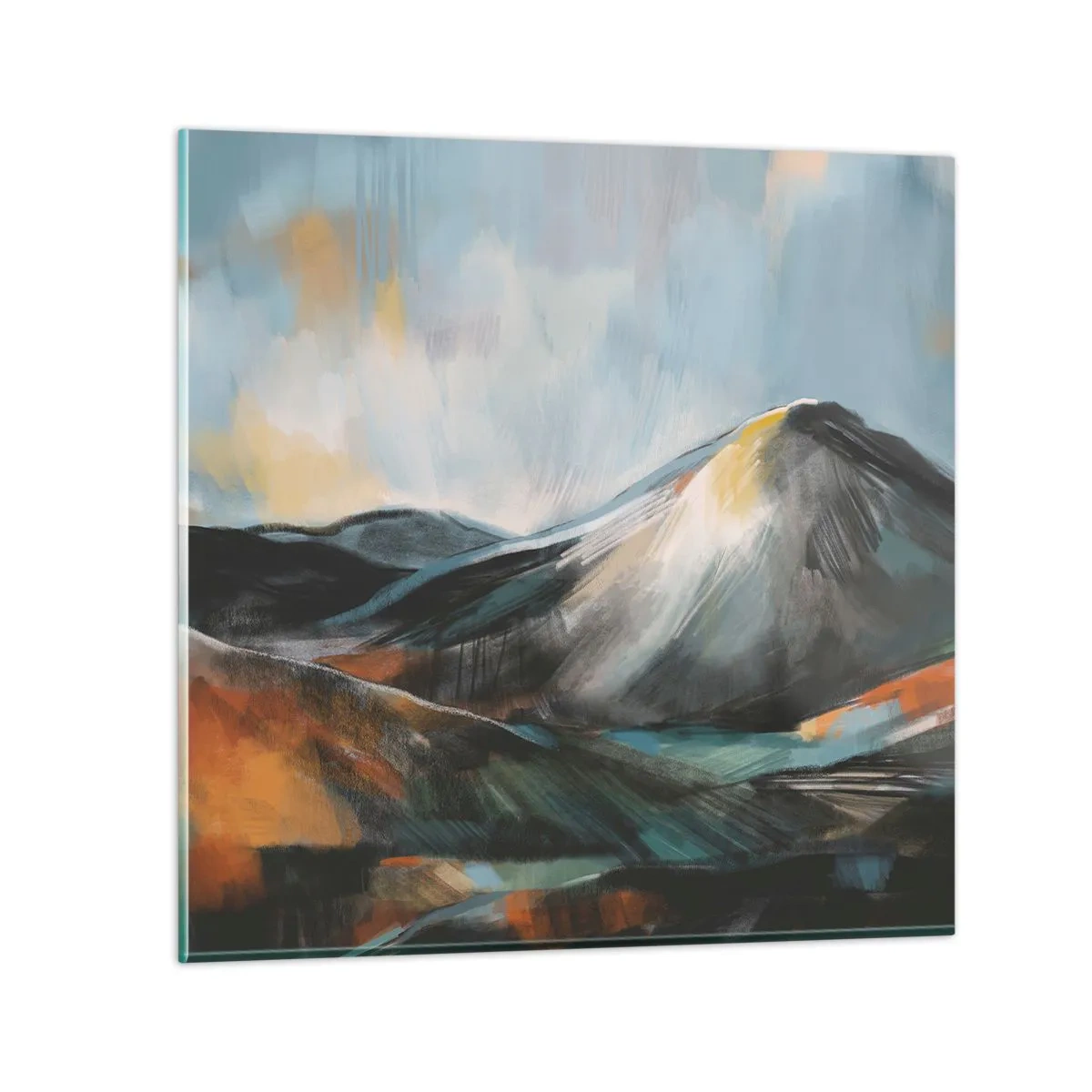 Tablou pe sticlă - Dure și frumoase - 30x30 cm