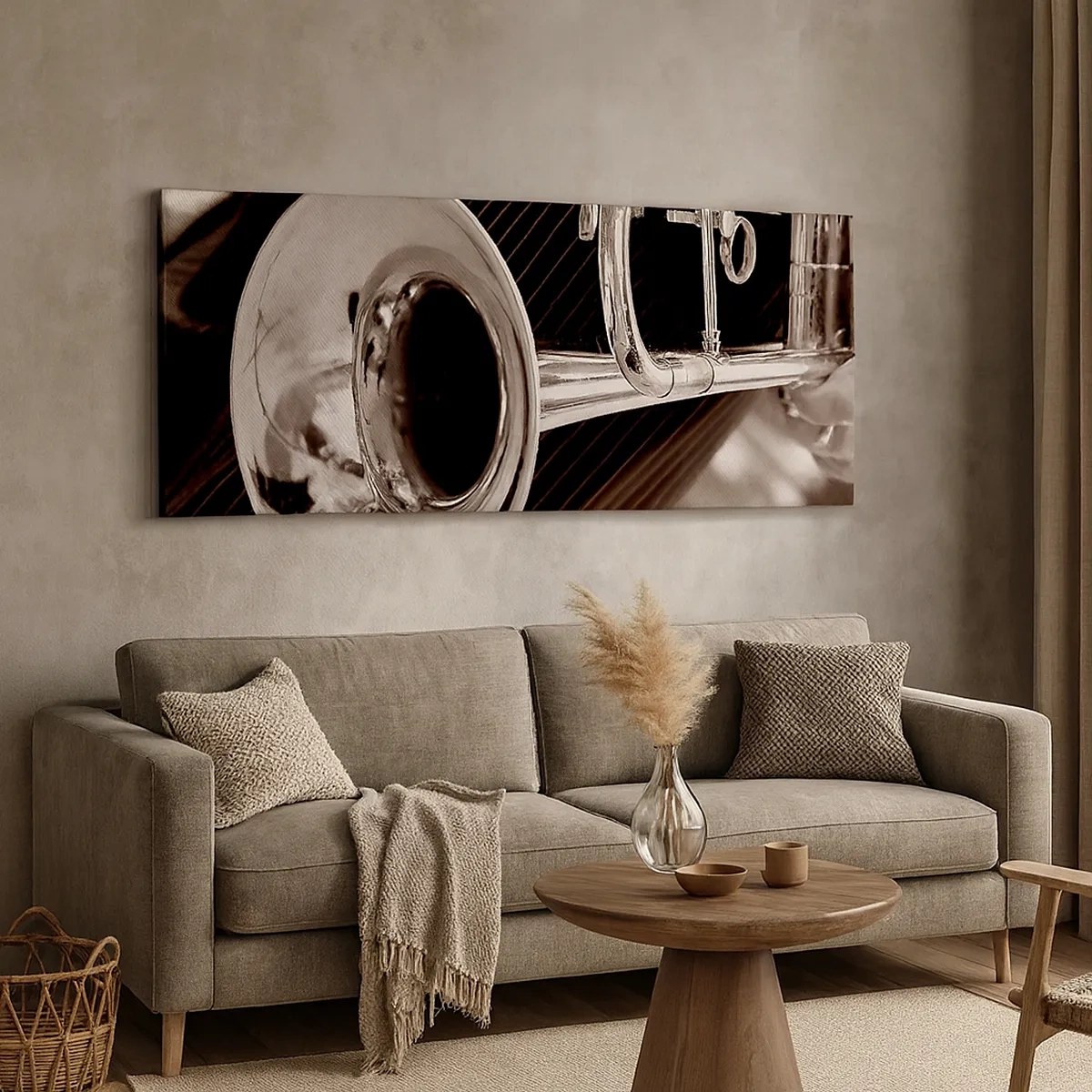 Tablou pe pânză - O călătorie muzicală în anii `30 - 30x30 cm