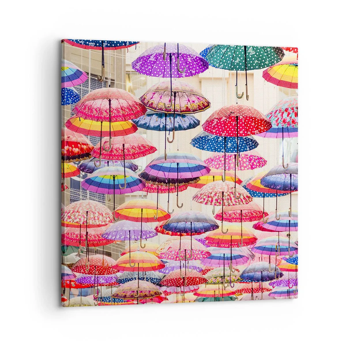 Tablou pe pânză - Pajiște urbană - 60x60 cm