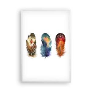 Poster în ramă albă - Ritualuri, rituri, mistere - 61x91 cm