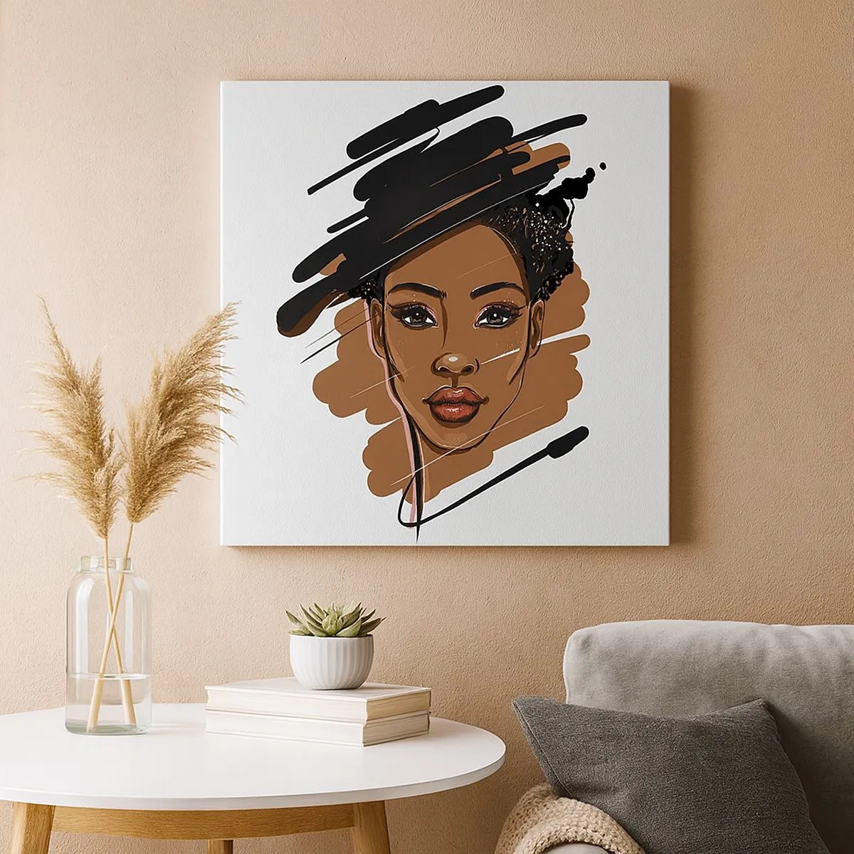 Tablou pe pânză - Dulce ca ciocolata - 30x30 cm