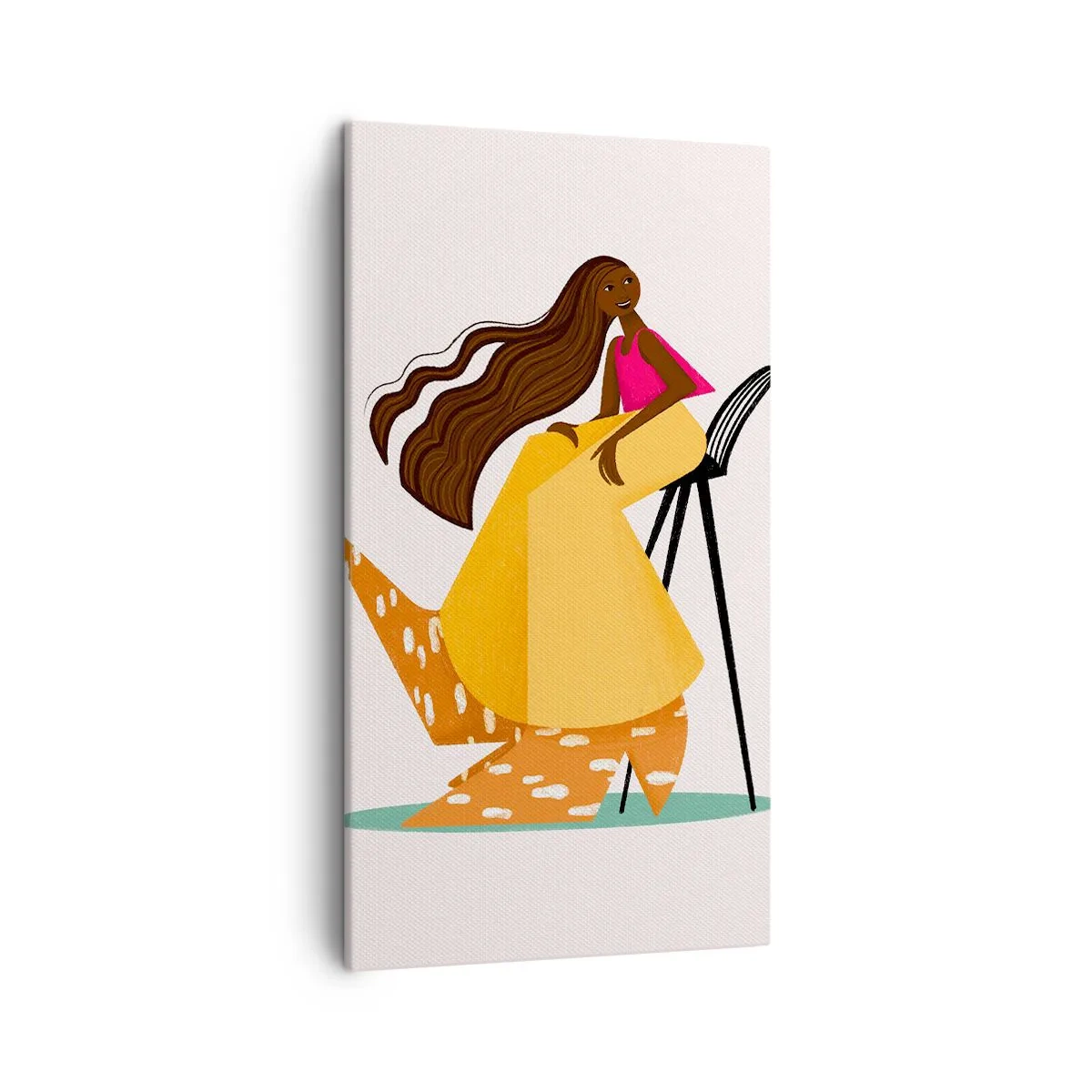 Tablou pe pânză - Moda este distractivă - 45x80 cm