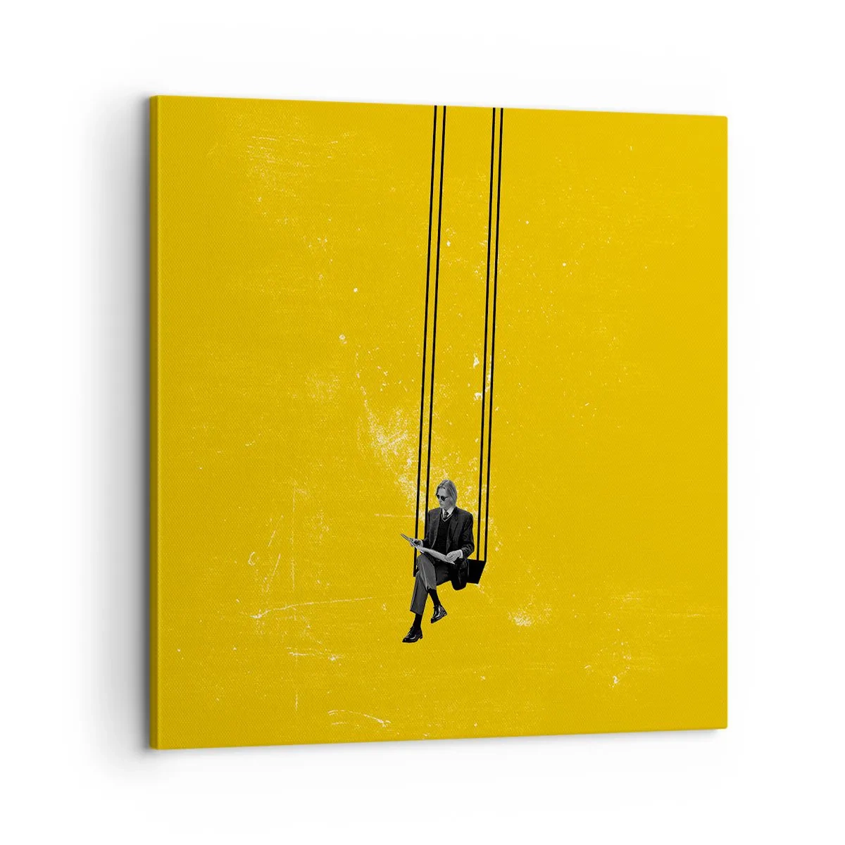 Tablou pe pânză - O zi ca oricare alta - 60x60 cm