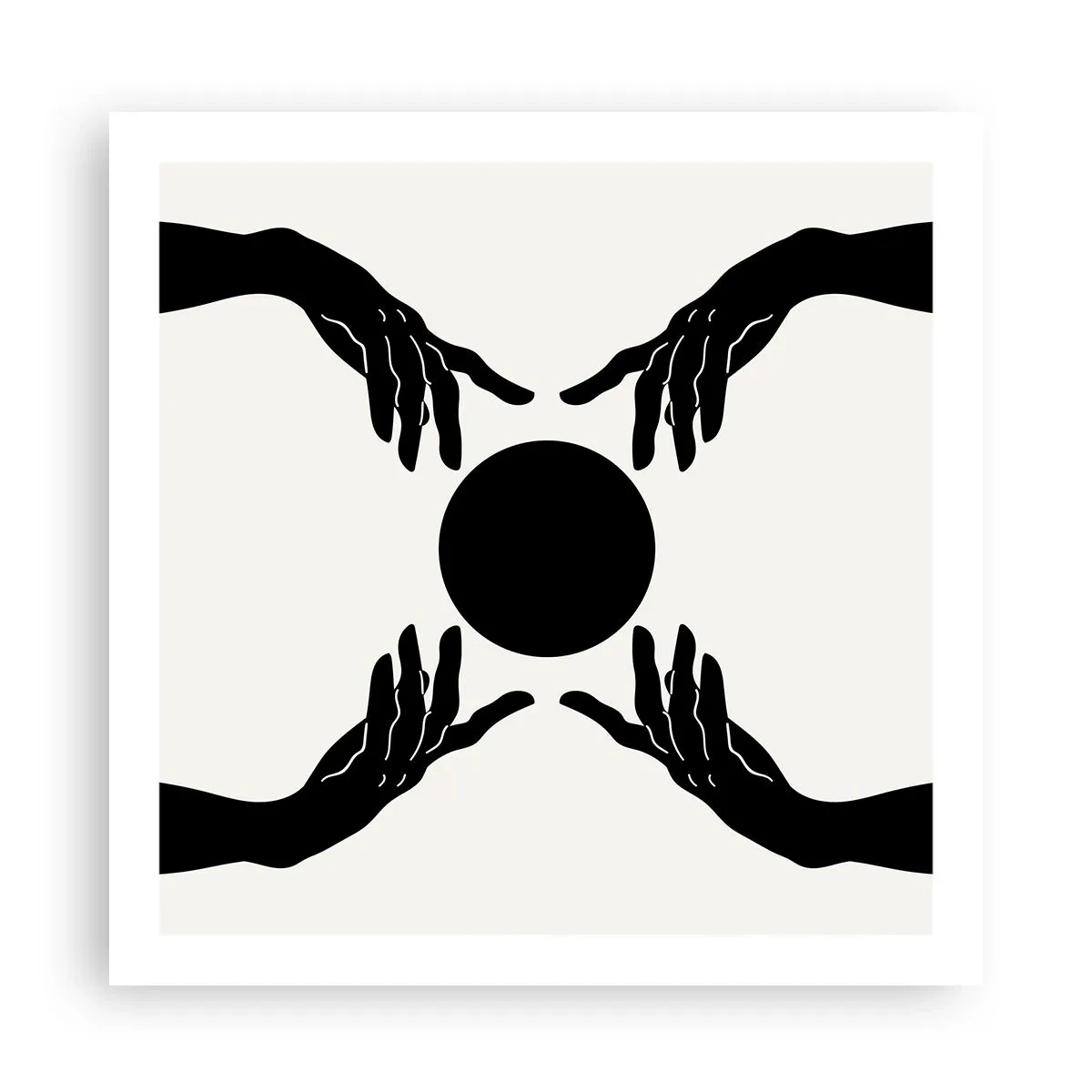 Poster - Semnul secret - 60x60 cm