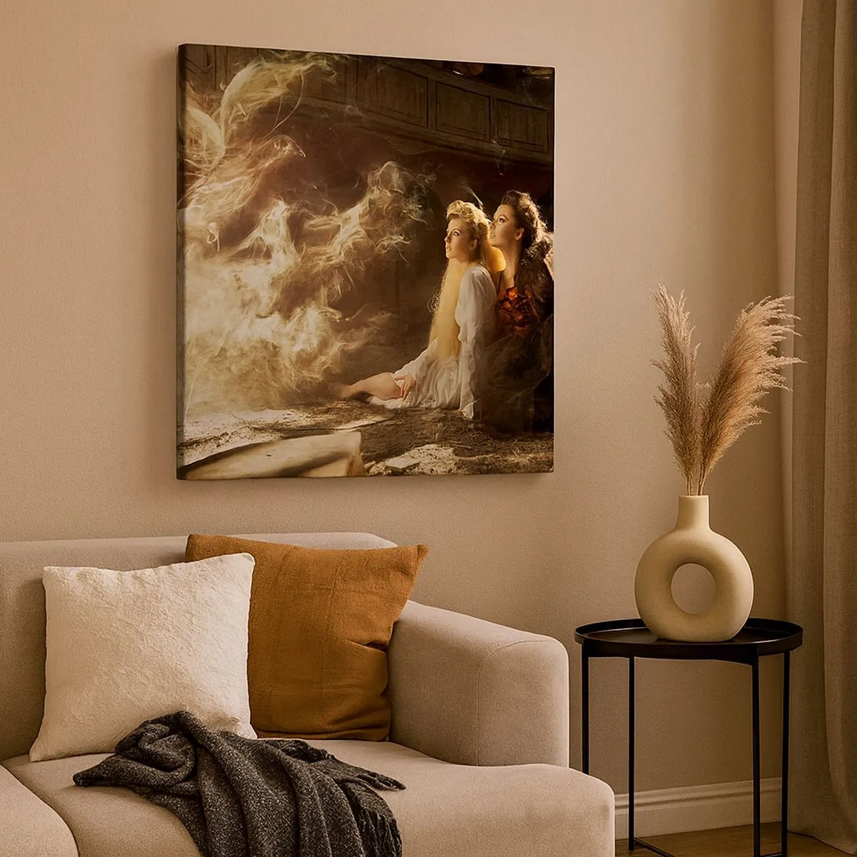 Tablou pe pânză - Și poezia s-a născut - 30x30 cm