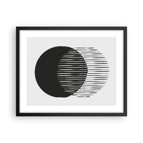 Poster în ramă neagră - Alter ego-ul său - 50x40 cm