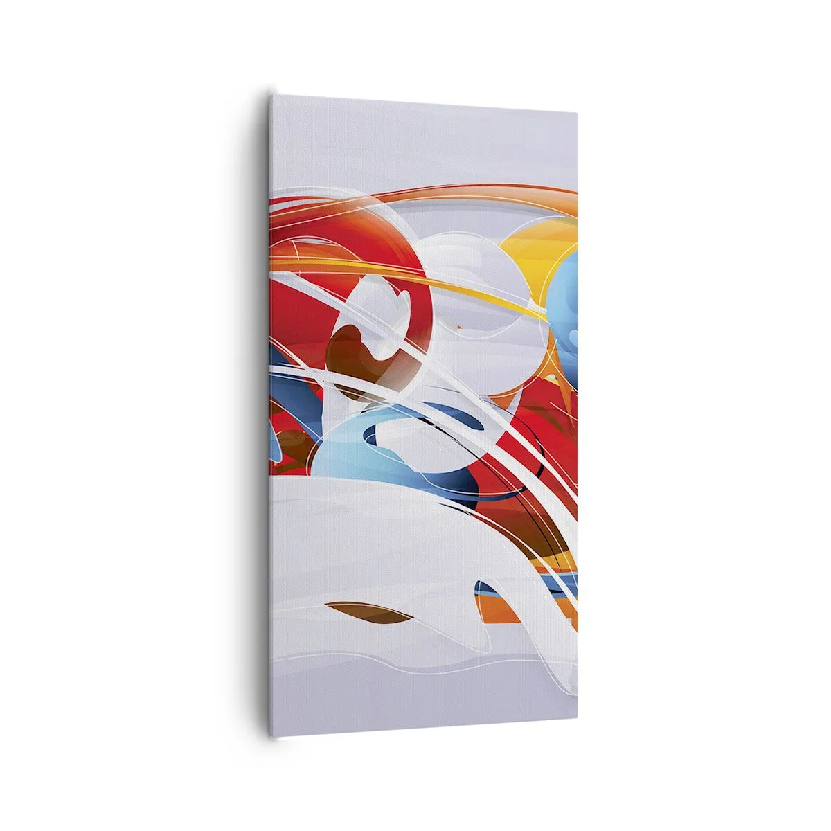 Tablou pe pânză - Dansul elementelor - 65x120 cm