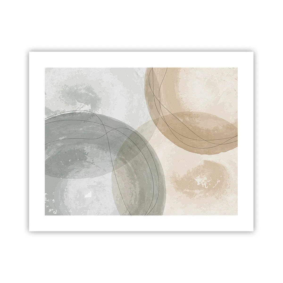 Poster - Întrepătrunderea lumilor - 50x40 cm