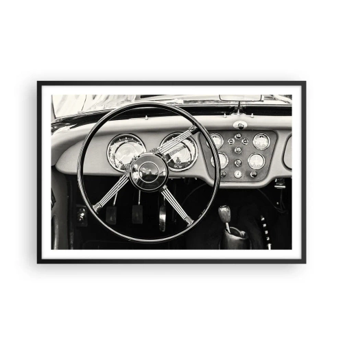 Poster în ramă neagră - Visul unui colecționar - 91x61 cm