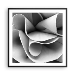 Poster în ramă neagră - Se întâmplă în spațiu - 60x60 cm