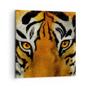 Tablou pe pânză - Amenințător și frumos - 50x50 cm