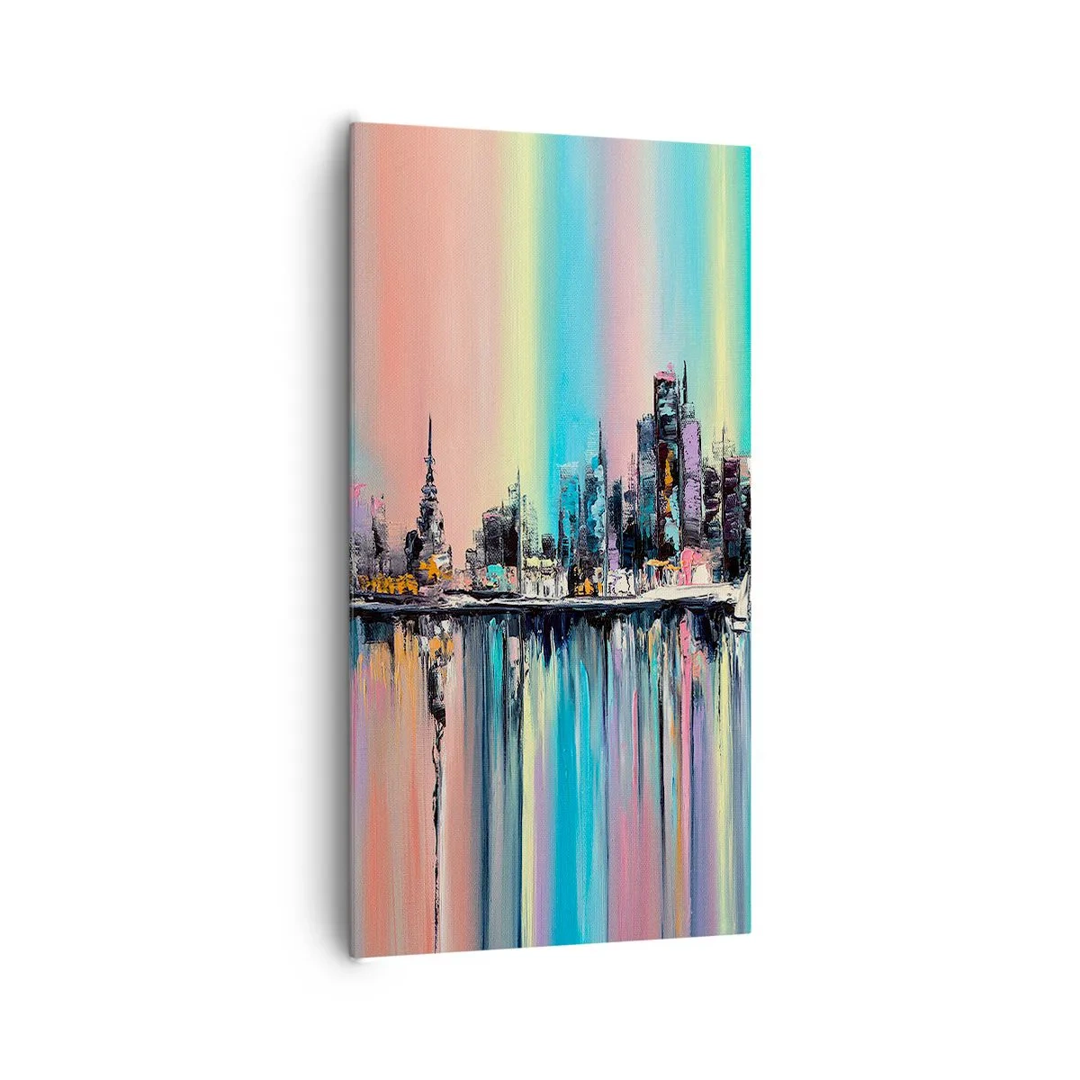 Tablou pe pânză - Strălucește cu lumina nopții - 65x120 cm