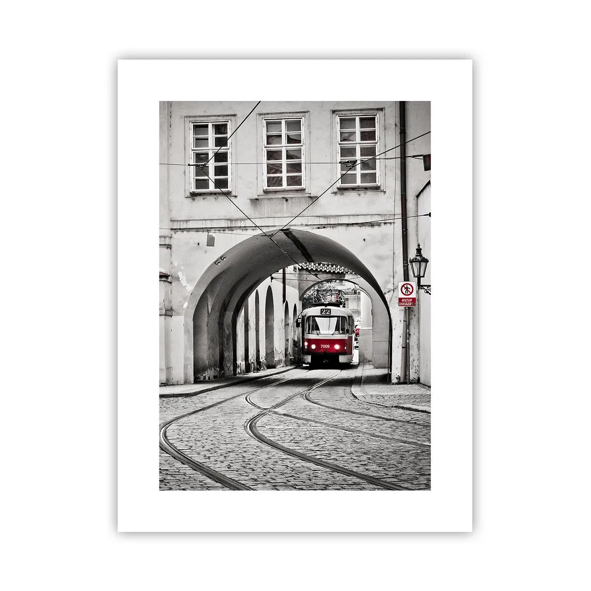 Poster - Printr-un labirint urban - 30x40 cm