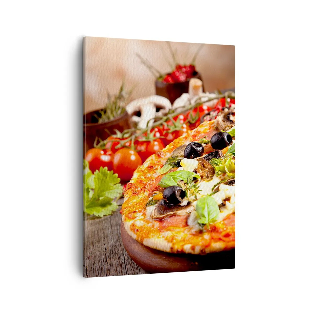 Tablou pe pânză - Din ingredient teluric - 50x70 cm