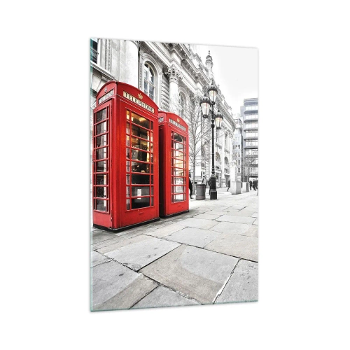 Tablou pe sticlă - Welcome to London - 70x100 cm