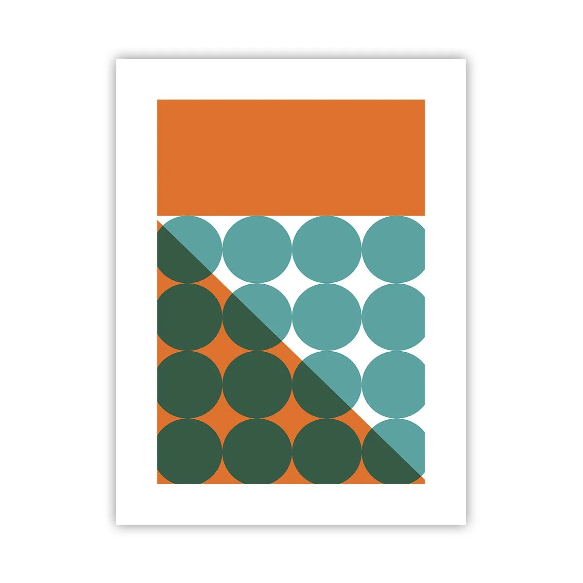 Poster - Sus și pe diagonală - 30x40 cm
