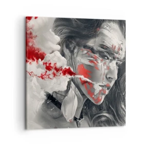 Tablou pe pânză - În aburul absurdului - 60x60 cm