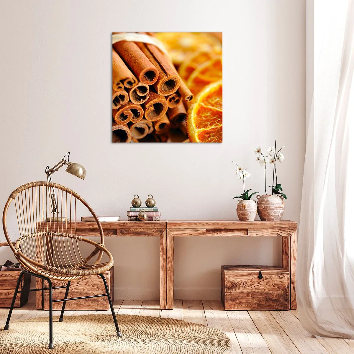 Tablou pe pânză - Poți să le simți aroma? - 30x30 cm