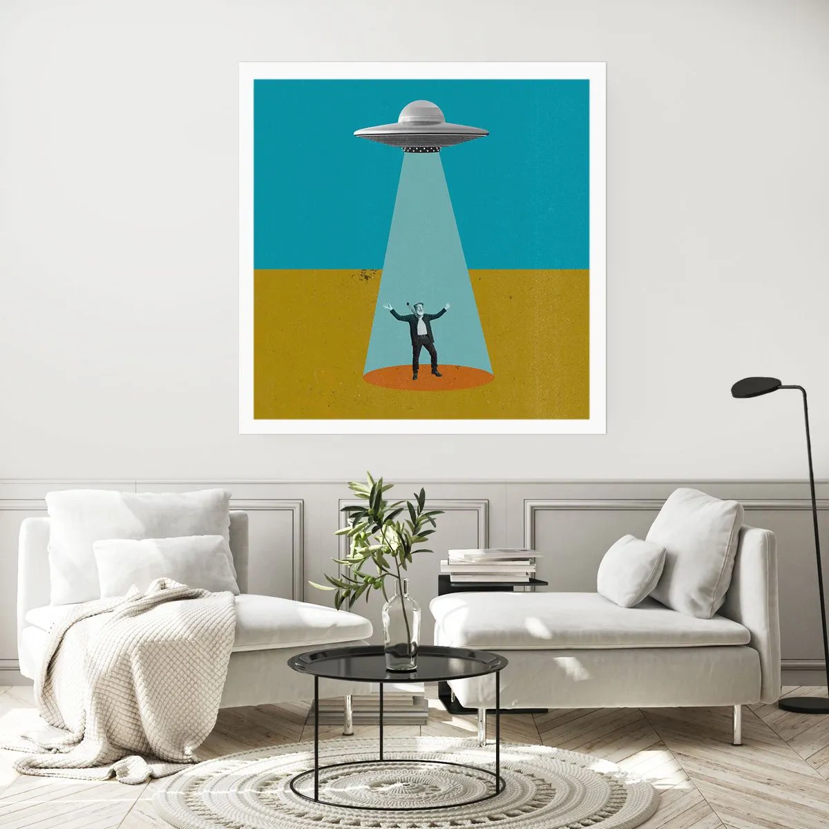 Poster - Întâlnire de gradul III - 40x40 cm